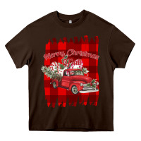 Merry Christmas Y'all Truck Heavy Core Tee | Teevron