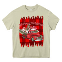 Mossy Merry Christmas Y'all Truck Heavy Core Tee - Bettercallsaul