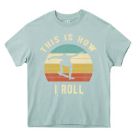 Arona Skater - This Is How I Roll Retro Skateboard Gift Heavy Core Tee - longCreatives