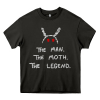 Asphalt The Man The Moth The Legend Mothman Heavy Core Tee - longCreatives
