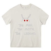 Cream The Man The Moth The Legend Mothman Heavy Core Tee - longCreatives