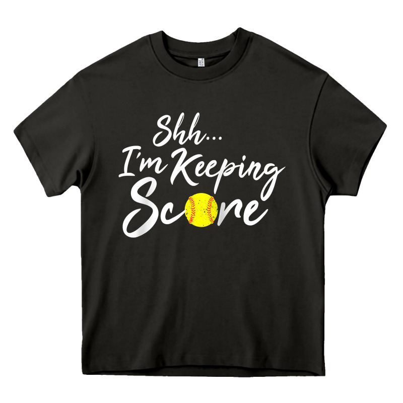 Scorekeeper Softball Team Scorebook Keeper Raglan Baseball Heavy Core Tee by longCreatives | Teevron
