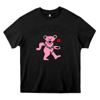 Black The Women Are Dancing Bear Smarter Heavy Core Tee - longCreatives