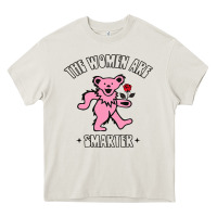 Cream The Women Are Dancing Bear Smarter Heavy Core Tee - longCreatives