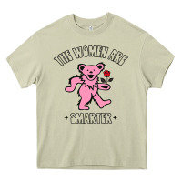 The Women Are Dancing Bear Smarter Heavy Core Tee | Teevron
