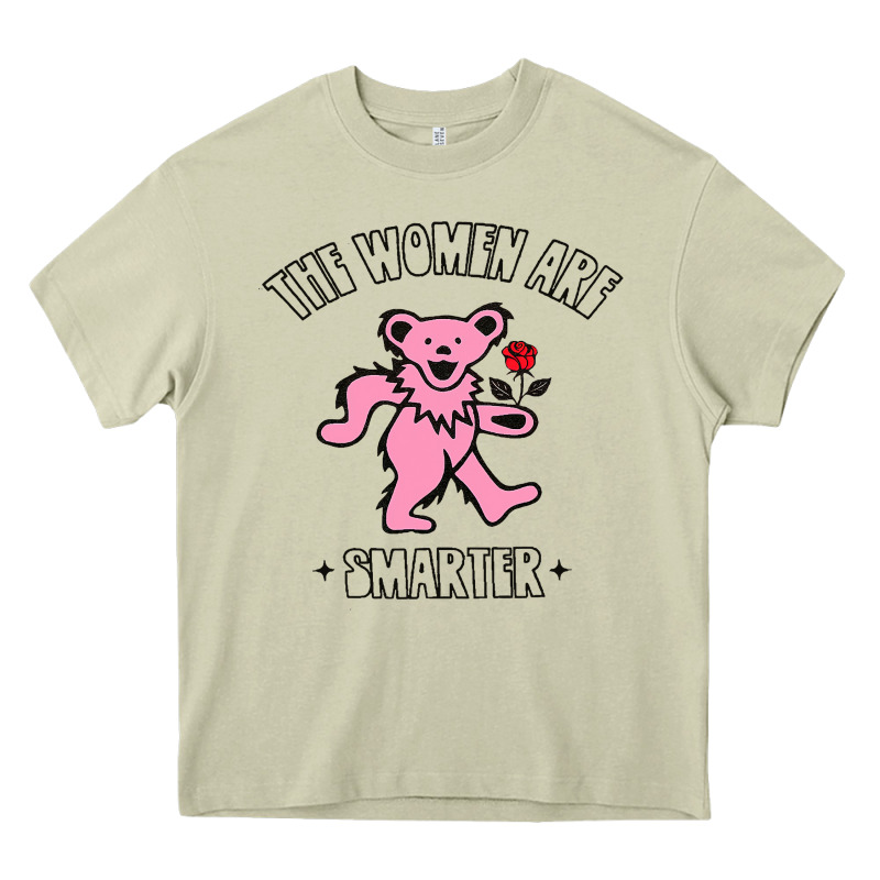 The Women Are Dancing Bear Smarter Heavy Core Tee by longCreatives | Teevron