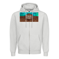 Dove Grey preview custom name turquoise stone leopard bull skull license plate Zipper Hoodie - Artiststas