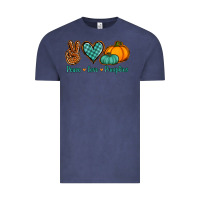 Vintage Denim peace love pumpkins Vintage Tee - Jasminsmagicworld
