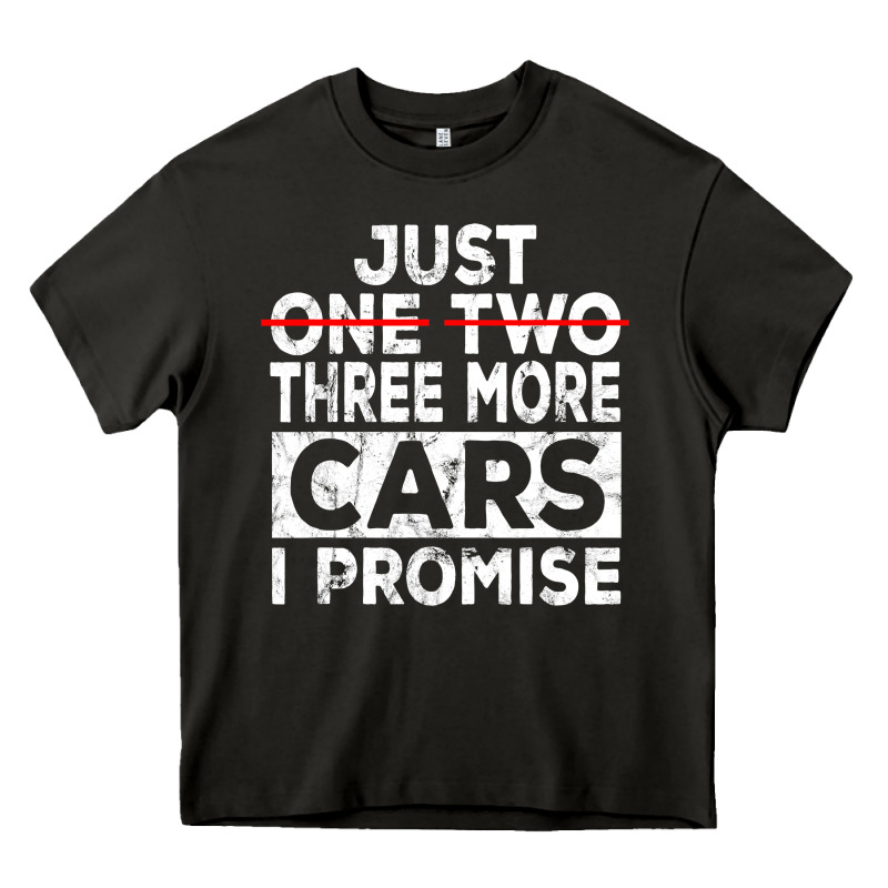 Just One More Car I Promise Mechanic Gift Car Lover Garage Heavy Core Tee by longCreatives | Teevron