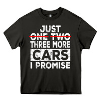 Asphalt Just One More Car I Promise Mechanic Gift Car Lover Garage Heavy Core Tee - longCreatives