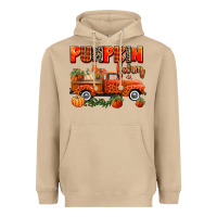 Mushroom pumpkin farm truck Heavyweight Hoodie - AdoDesignShop
