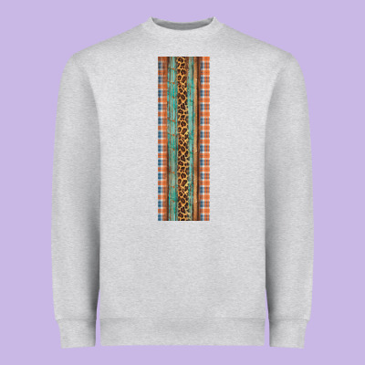 Fall Pattern Heavyweight Sweatshirt Designed By Artiststas