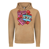 Vintage Camel valentines day casette olivia Vintage Hoodie - OliviaCreatesArt