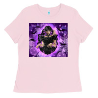 Bubblegum Pink gothic girl night Ladies Tee - TumblerDesignByShophia