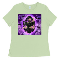 Matcha gothic girl night Ladies Tee - TumblerDesignByShophia