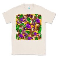 Mardi Gras Jester Had And Crawfish With Leopard Pa Classic Tee | Teevron