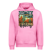 Fuchsia Pink honky tonk highway Urban Hoodie - AdoDesignShop