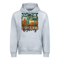 Heather Grey honky tonk highway Urban Hoodie - AdoDesignShop