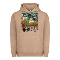 Pigment Burro honky tonk highway Urban Hoodie - AdoDesignShop