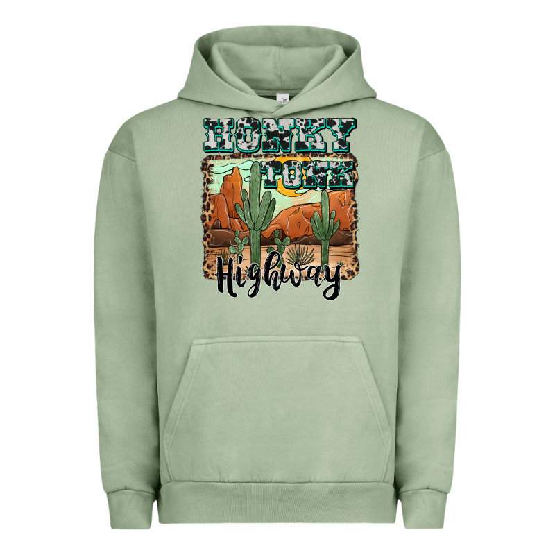 Honky Tonk Highway Urban Hoodie by AdoDesignShop | Teevron