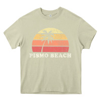 Mossy Pismo Beach CA Vintage 70s Retro Throwback Design Heavy Core Tee - longCreatives