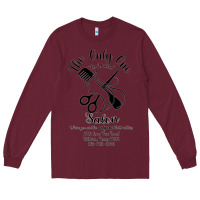 Burgundy The Only One Salon Long Sleeve Tee - Jasminsmagicworld