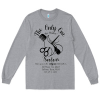 Heather Grey The Only One Salon Long Sleeve Tee - Jasminsmagicworld