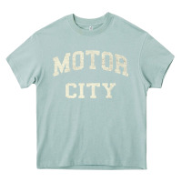Arona Classic Motor City Detroit Varsity Heavy Core Tee - longCreatives