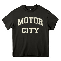 Asphalt Classic Motor City Detroit Varsity Heavy Core Tee - longCreatives