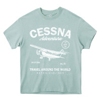 Arona cessna distressed Heavy Core Tee - longCreatives