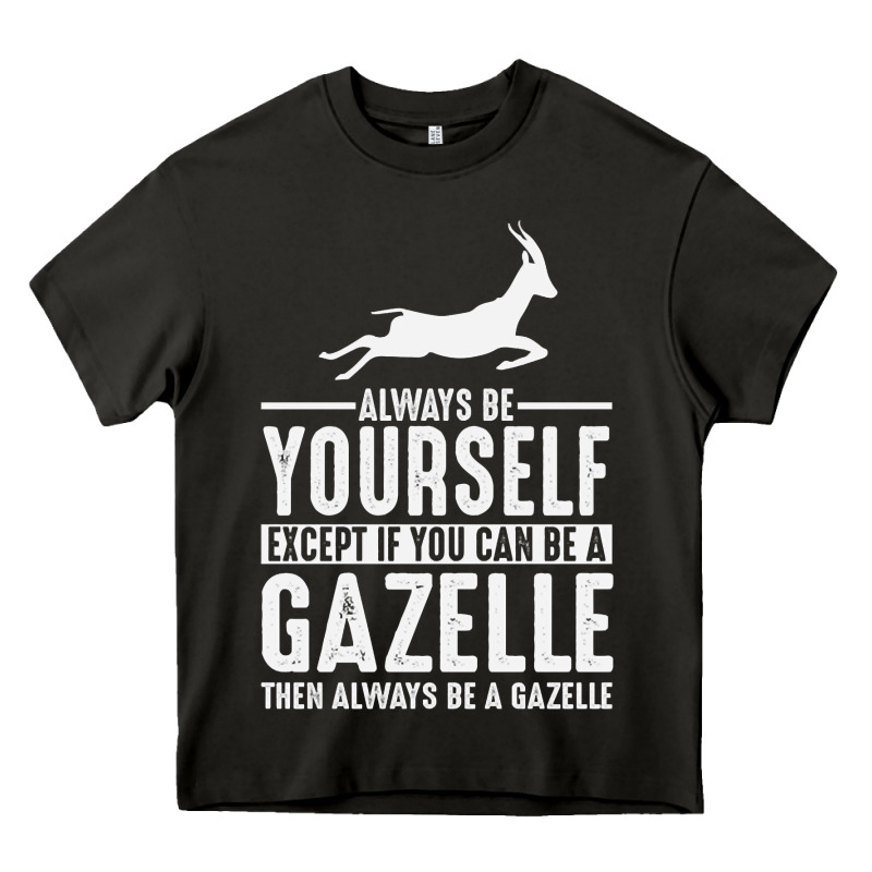 Gazelle Gift Lover Heavy Core Tee by longCreatives | Teevron