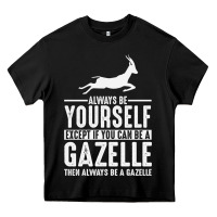 Black Gazelle Gift Lover Heavy Core Tee - longCreatives