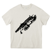 Cream Gears of war lancer Heavy Core Tee - longCreatives