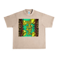 French Oak Softball leopard tumbler Urban Heavy Tee - HowdyJamesFarm