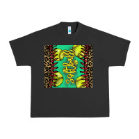 Pigment Black Softball leopard tumbler Urban Heavy Tee - HowdyJamesFarm