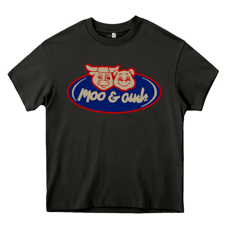 Moo And Oink Chicago Heavy Core Tee by longCreatives | Teevron
