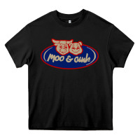Black Moo and Oink Chicago Heavy Core Tee - longCreatives