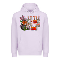 Lilac Little Miss Cotton Tail Premium Hoodie - CowhideDigitalArt