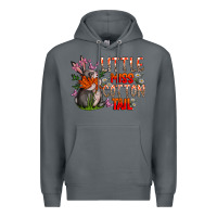 Rock Little Miss Cotton Tail Premium Hoodie - CowhideDigitalArt