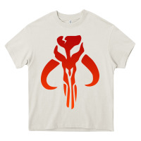 Mando Mythosaur Skull Sticker Heavy Core Tee | Teevron