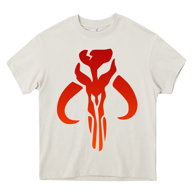 Mando Mythosaur Skull Sticker Heavy Core Tee by longCreatives | Teevron