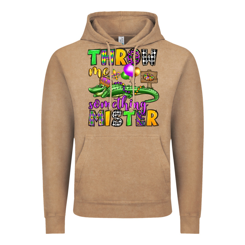 Throw Me Something Mister Mardi Gras Olivia Vintage Hoodie by OliviaCreatesArt | Teevron