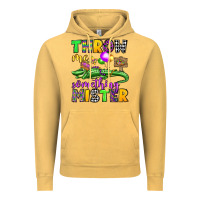 Vintage Mustard throw me something mister mardi gras olivia Vintage Hoodie - OliviaCreatesArt