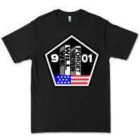 Black 9-11 We Will Never Forget Premium Tee - longCreatives