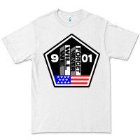 White 9-11 We Will Never Forget Premium Tee - longCreatives