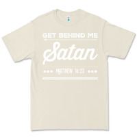 Bone Get behind me Satan Matthew 1623 Quote Premium Tee - longCreatives