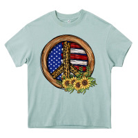 Arona Peace Sign Heavy Core Tee - JahusDesignShop