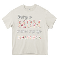 Cream Being A Mom Makes My Life Complete For dark Heavy Core Tee - Bettercallsaul