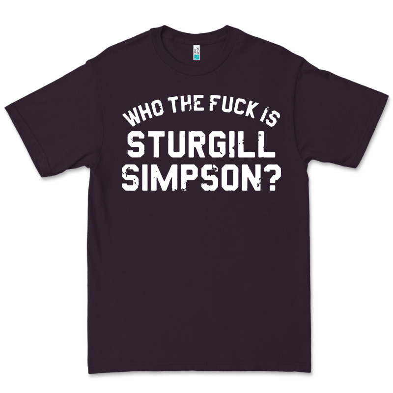 Who The Fuck Is Sturgill Simpson Premium Tee by longCreatives | Teevron