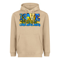 Mushroom love doesn't count chromosomes Heavyweight Hoodie - AdoDesignShop